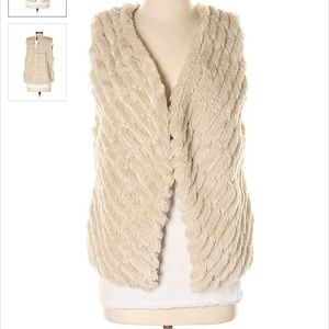 BB Dakota faux fur vest